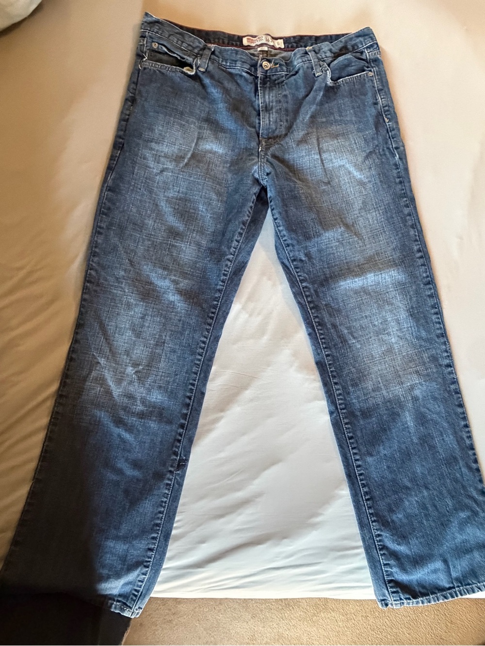 Men's Mossimo 36x32 Classic Straight-Leg Jeans - Blue
